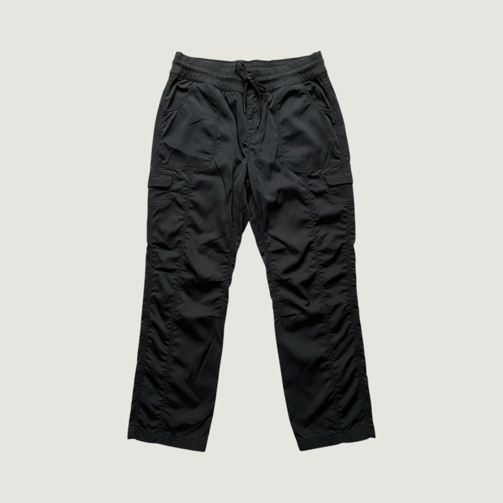 The North Face Aphrodite 2.0 Black Ruched Hiking Jogger Pants Womens Large